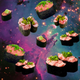 Illustration for article titled These pictures of sushi floating in space are truly awesome